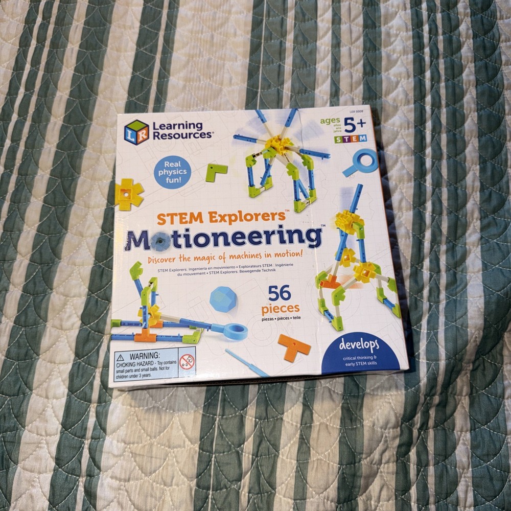 Learning Resources STEM Explorers Motioneering - 56 Medium, Multicolor