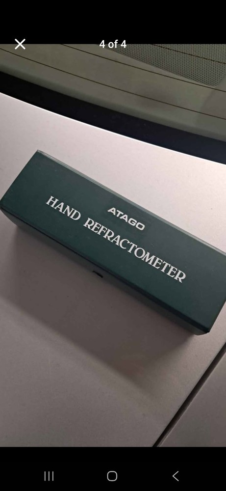 Refractometer, Specific Density Meter