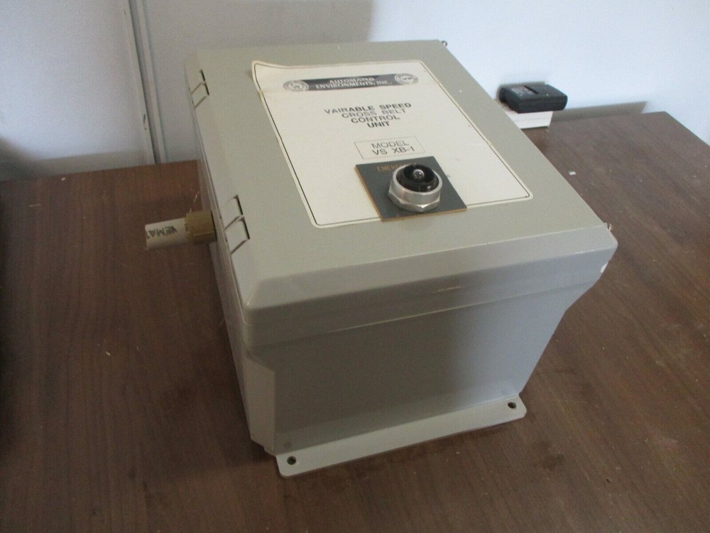 Automated Environment, Inc. Variable Speed Cross Belt Control Unit VS XB-1 Used