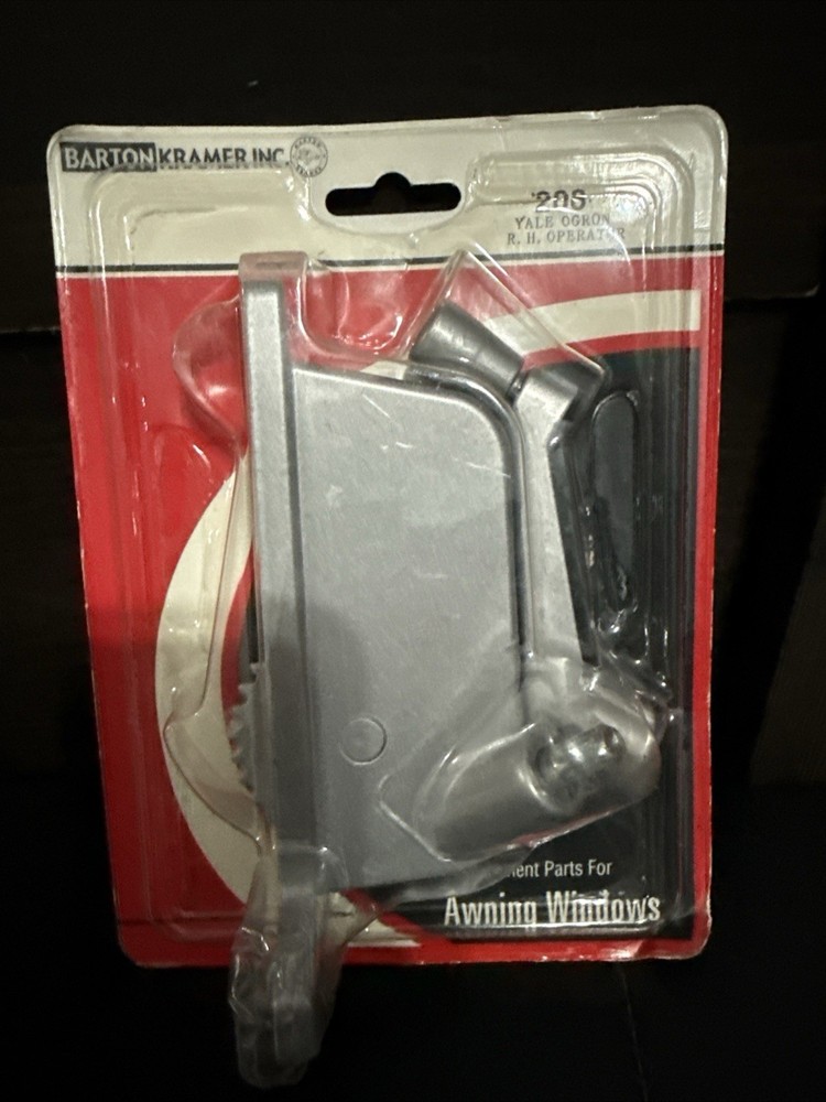 Barton Kramer Window Operator Right Hand Silver 5-1/4" 206