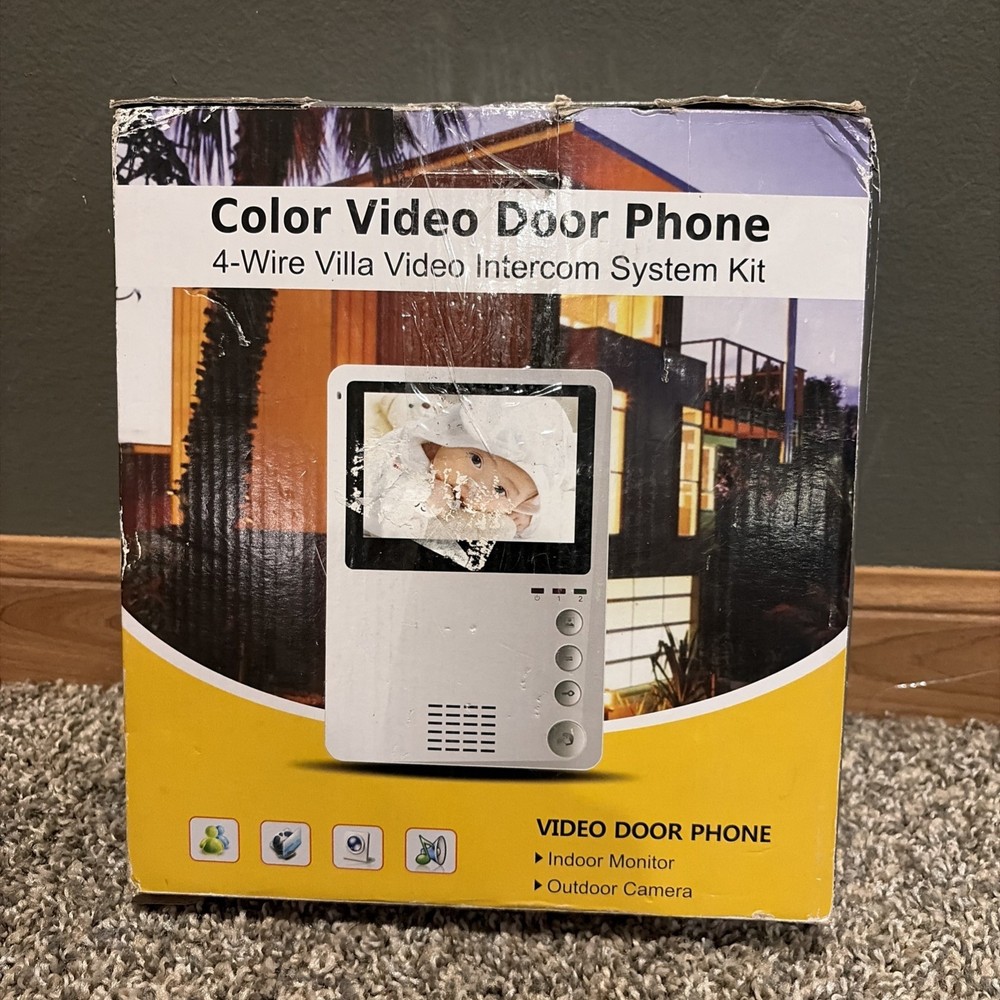 Color Video Door Phone /intercom System Kit