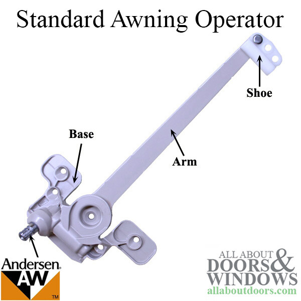 Andersen Awning Operator for EZ Awning Windows Standard Non Handed Operator