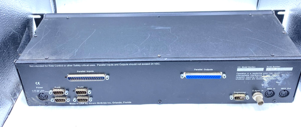 Alcorn McBride V4+ Video Disc and Show Controller 4 Channel Working