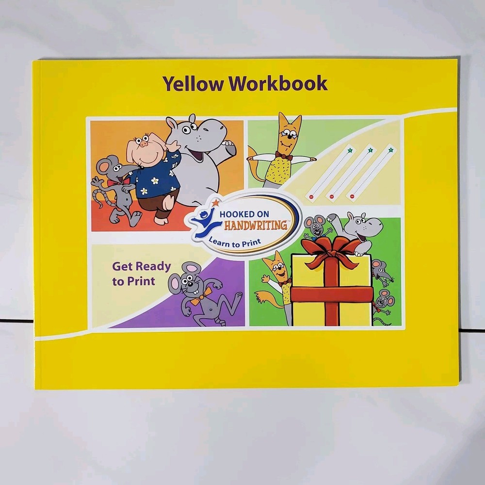 Hooked On Handwriting Learn To Print Activity And Workbooks With CD-ROM