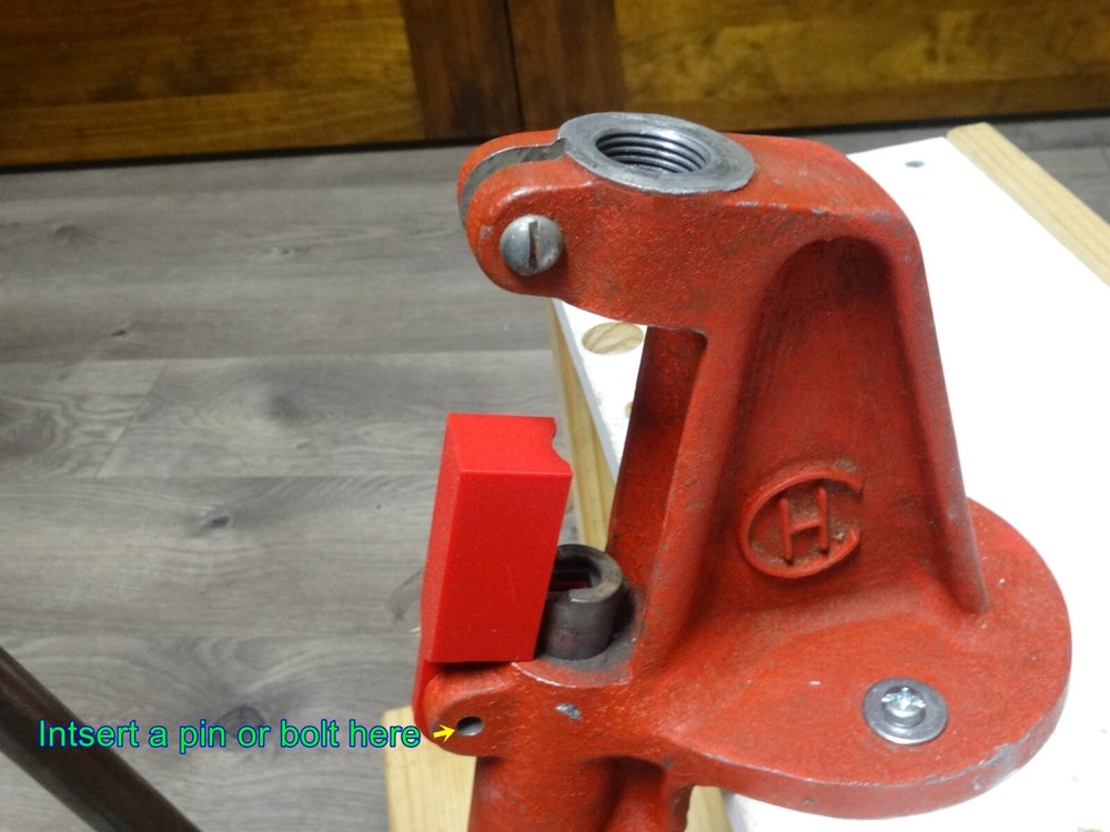 C&H /CH Tool & Die reloading press PRIMER CATCHER upgrade