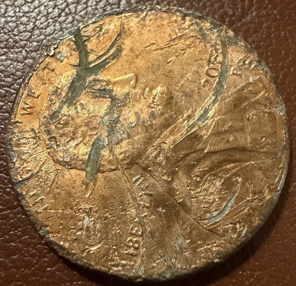 20?? P Lincoln Shield Penny With Errors (#394)