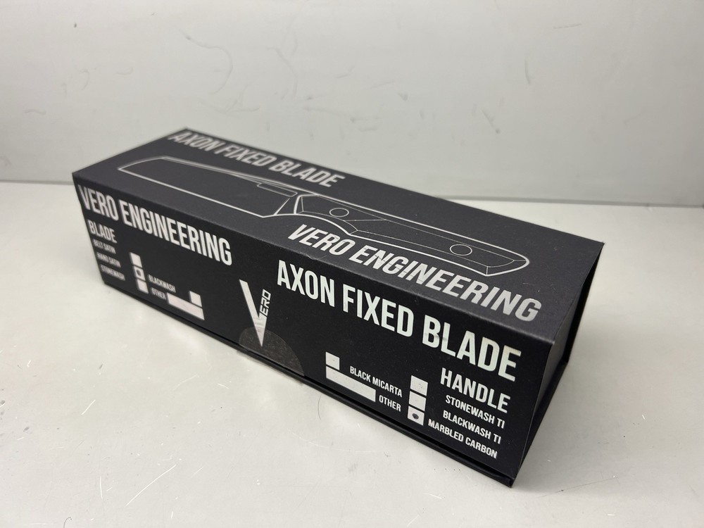 Vero Engineering Axon Fixed Blade w/ Extras