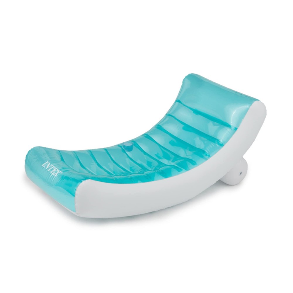 Intex - Rockin' Pool Lounger 8", White (1-pack)