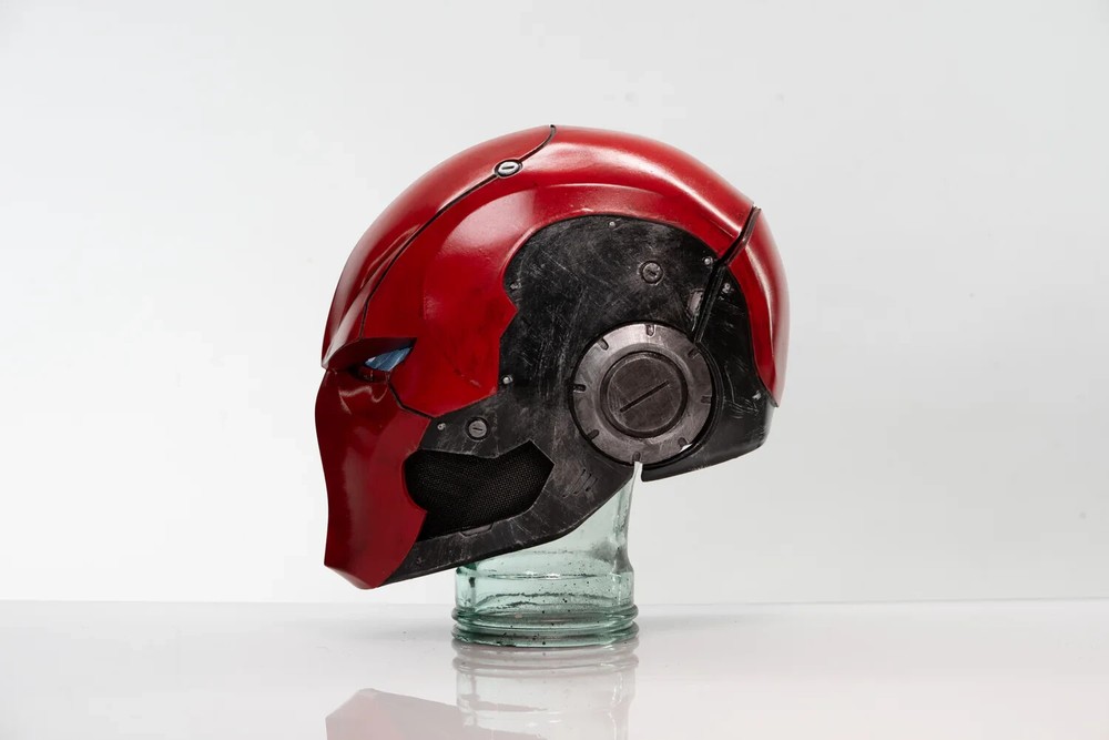 Ronin Vigilante Helmet Cosplay - Red
