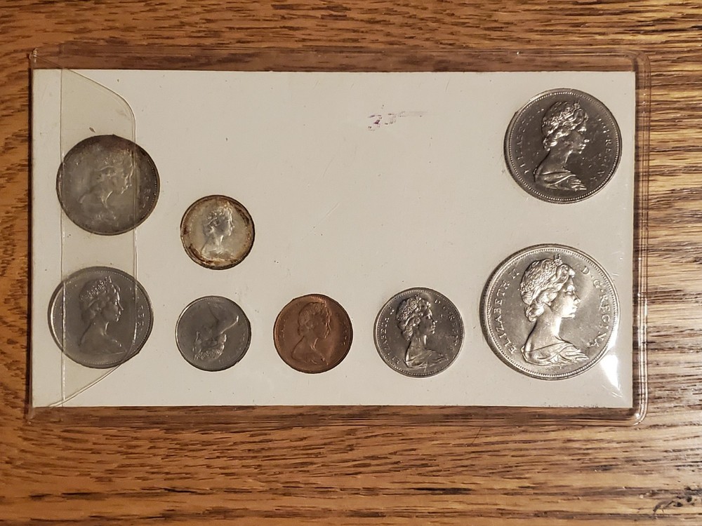1968 canada Coin Set