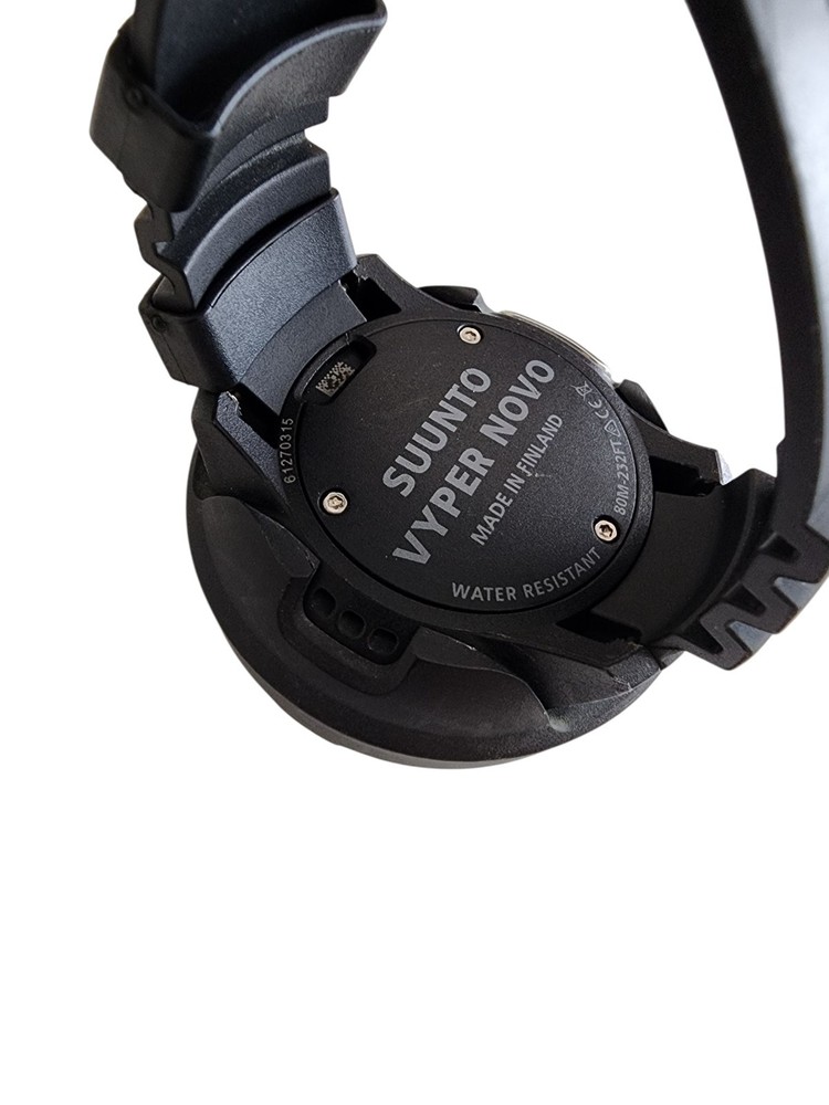 Suunto Vyper Novo Dive Computer - Graphite - Air Integration Compatible - Scuba