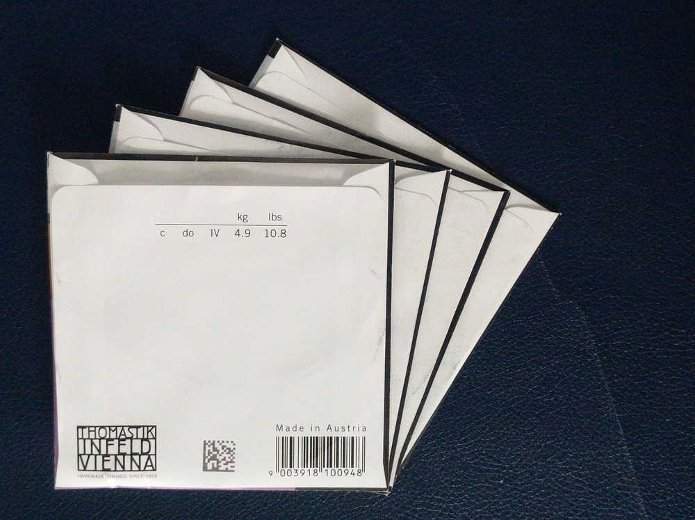 Full Set Thomastik Dominant 141 Viola Strings Medium Size 4/4 Made in Austria