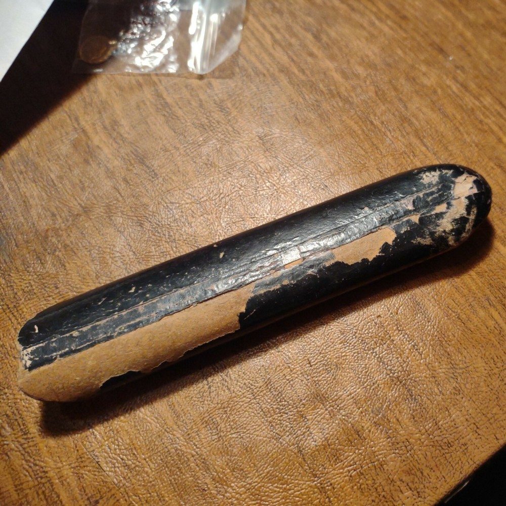 ANTIQUE SPECTACLE EYEGLASS CASE EMPTY SHOWS WARE