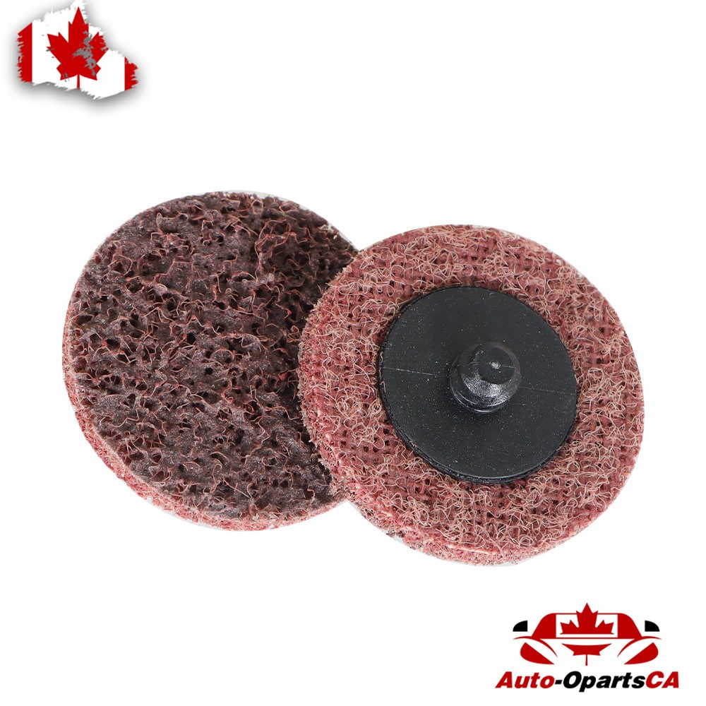 2" Medium Surface Conditioning Discs Roll Lock Grinder Sanding Pads 50Pcs