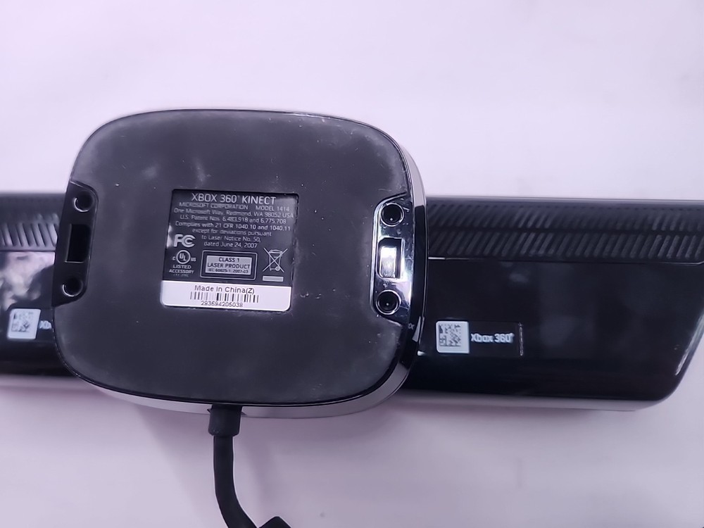 OEM Microsoft Xbox 360 Kinect Sensor Bar Model 1414 Tested & Working - Black