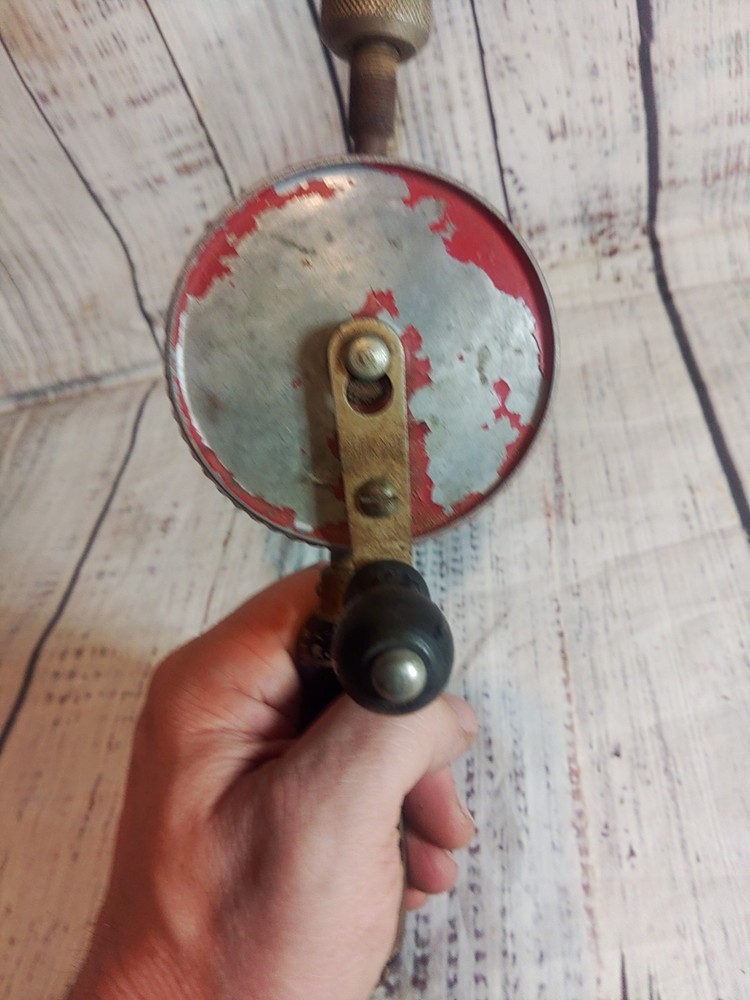 Vintage Stanley No. Defiance Eggbeater Hand Drill