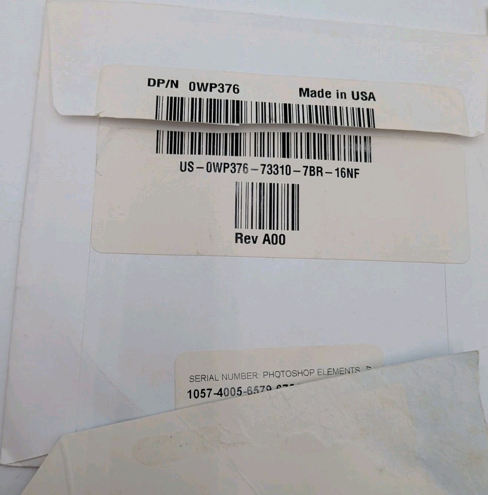 Adobe Photoshop Elements 6 + Adobe Premiere Elements 4 w/ Product Key Code OEM