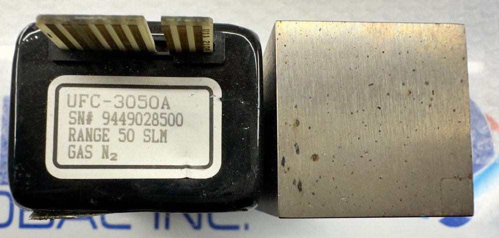 UNIT UFC-3050 MASS FLOW CONTROLLER GAS:02 RANGE:50 SLM