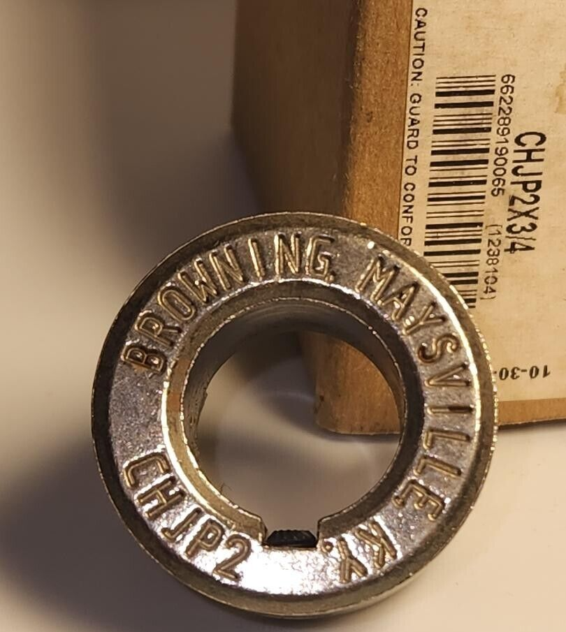 Browning CHJP2X3/4 Jaw Coupling Hub w/Keyway & Set Screw, NOS