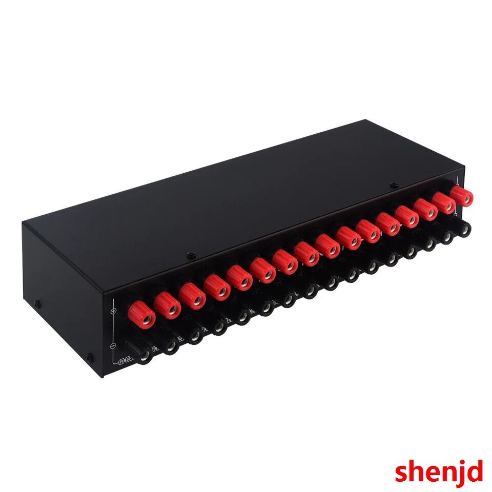4 Input 4 output Power Amplifier Speaker Selector Switcher Speaker Switch @