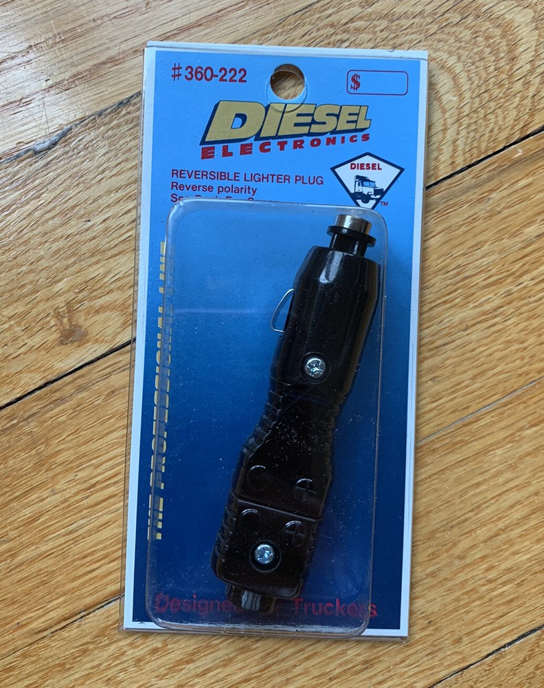 Barjan Diesel Electronics - Reversible Lighter Plug / Reverse Polarity- #360-222