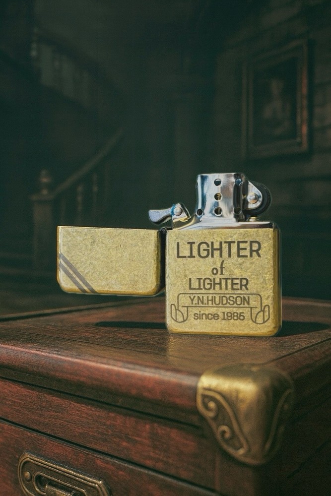 Resident Evil “Lighter of Lighter” Engraved Flip Lighter – With Gift Tin