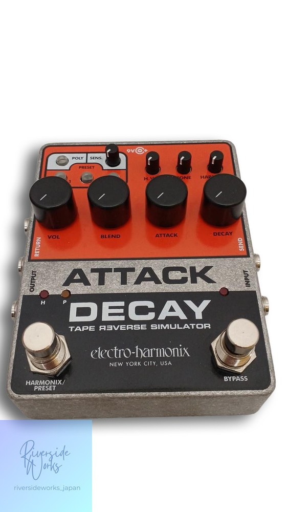 ELECTRO HARMONIX Attack Decay Effect Pedal JP