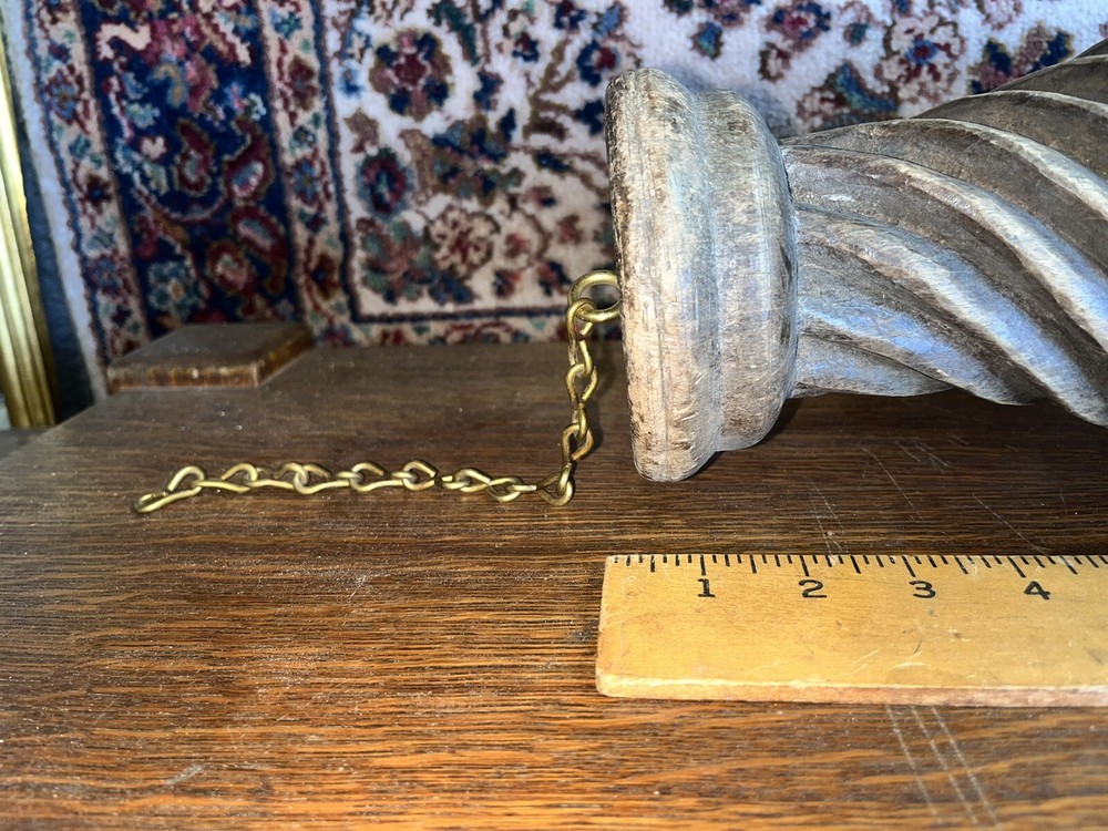 Antique Carved Wood Architectural Element