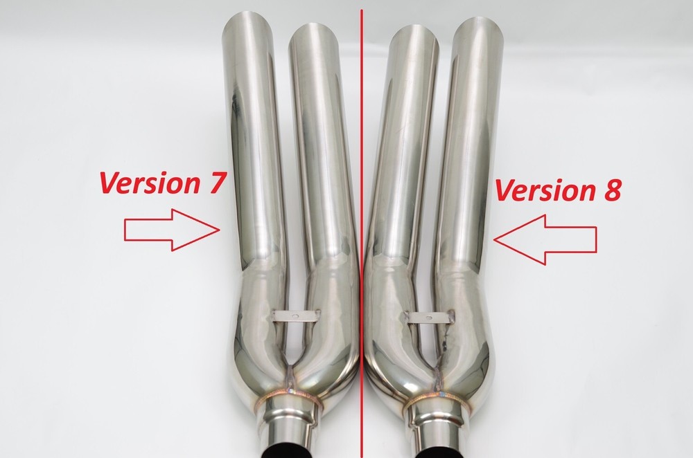 All out Fab BLAST PIPE VERSION 7 & 8 combo LONG AND EXTENDED BLASTPIPE BOSOZOKU