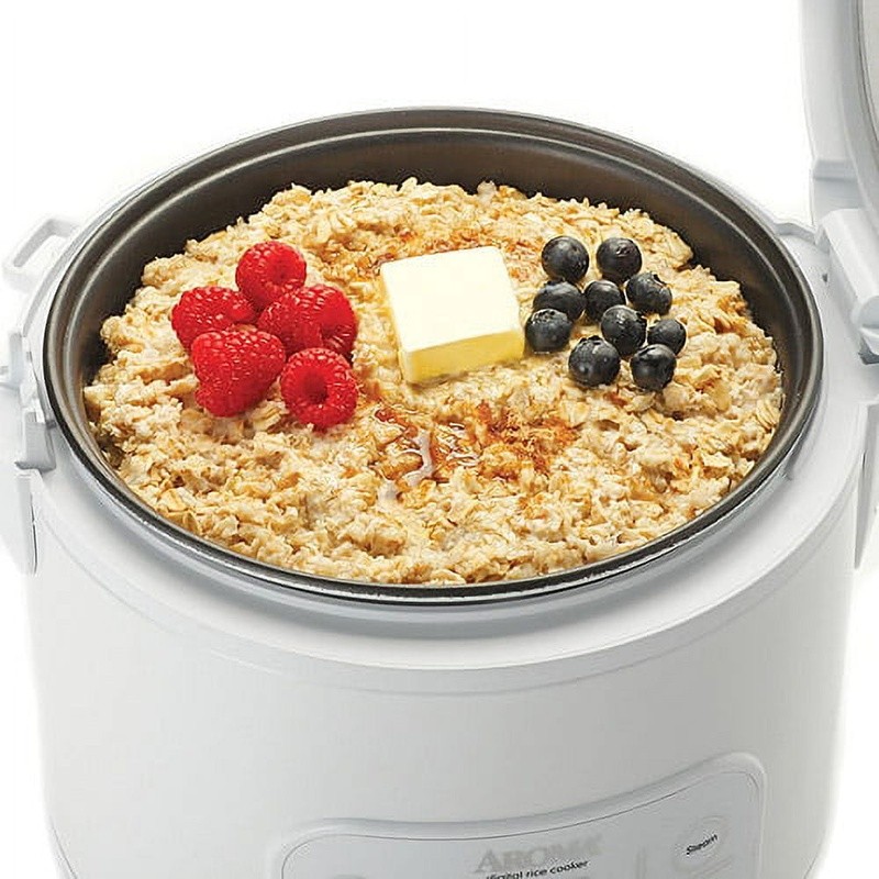 Digital Rice Cooker 8 Cup W/ Steamer Keep Warm Function 15 Hour Delay Timer New