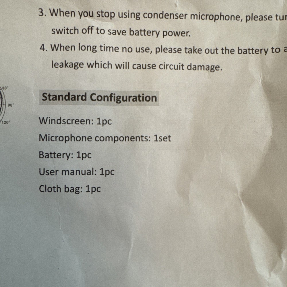 Condenser Microphone For Pro DSLR & Camera