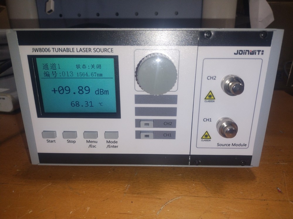 Tunable Laser Source. Joinwit JW8006  DUAL CHANNEL.