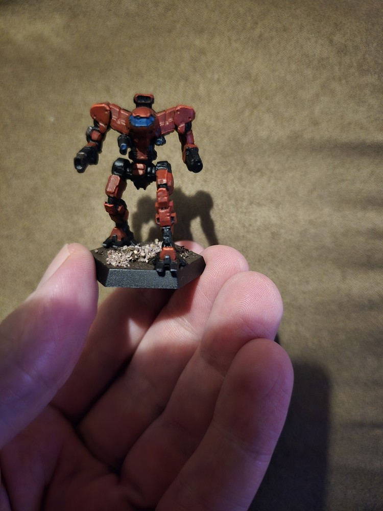 Battletech Catalyst Vulcan Painted/Based/Magnetized. Mercenaries.