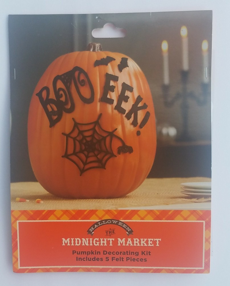 Halloween Pumpkin Decorating Kit NEW