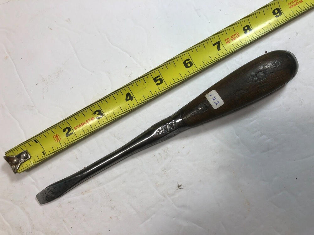 Vintage "Perfect Handle" Style 8 1/2" Screwdriver 3/8" Tip
