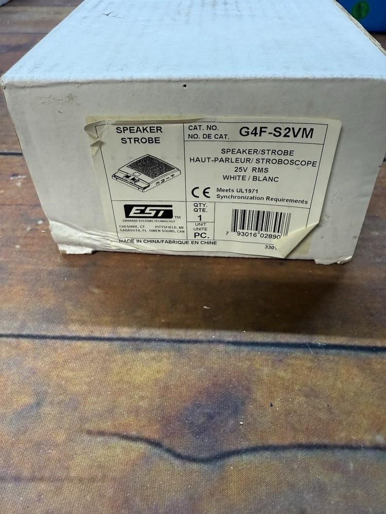 Edwards Est G4F-S2VM Wall Speaker Strobe