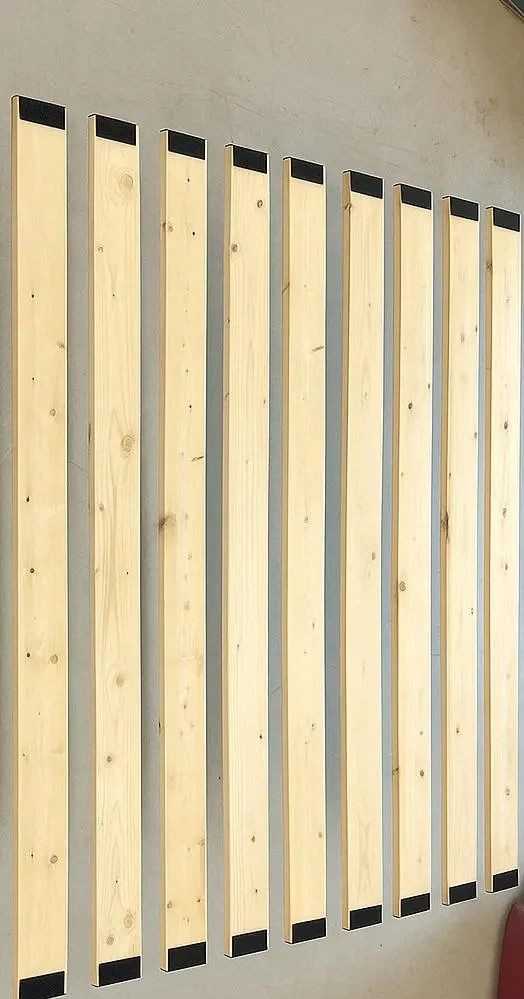 Full Size Replacement Bed Slats 9 pc for Broken Boards w Hook and Loop- Custom