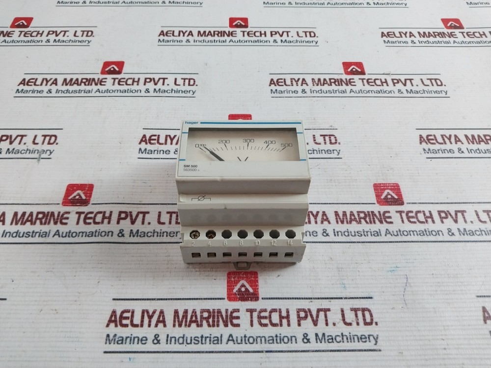 Hager SM 500 Voltmeter 0-500V