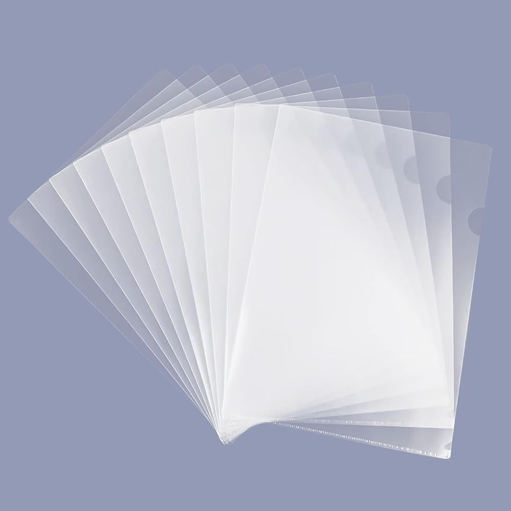 Clear Document Folder Copy Safe Project Poets fits Letter Size US Paper,