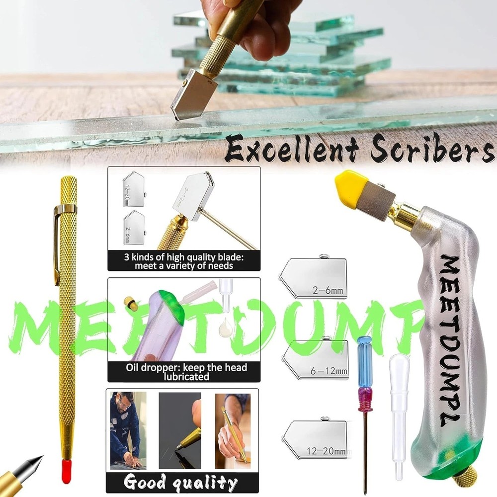 Stained Glass Tool Set with 100W Soldering Iron