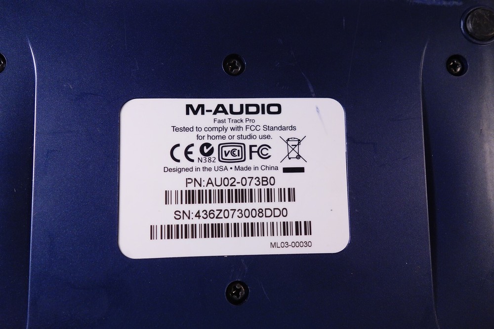 M-Audio Fast Track Pro Mobile USB Audio w/ midi Interface