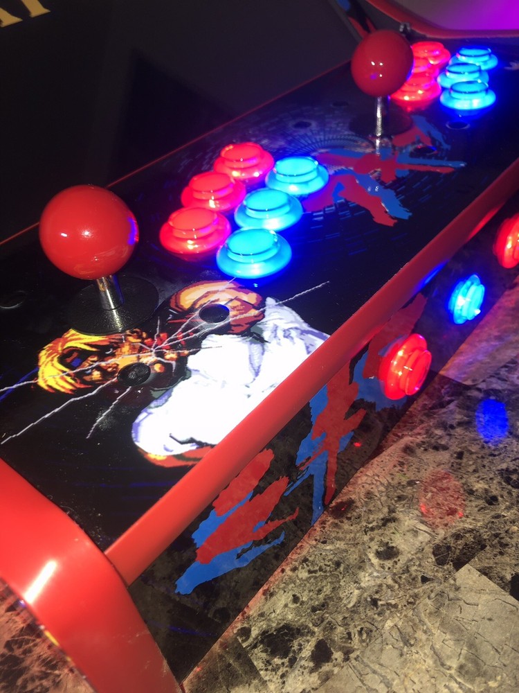 FULLY LOADED Multicade Tabletop Bartop Arcade Cabinet Raspberry pi build