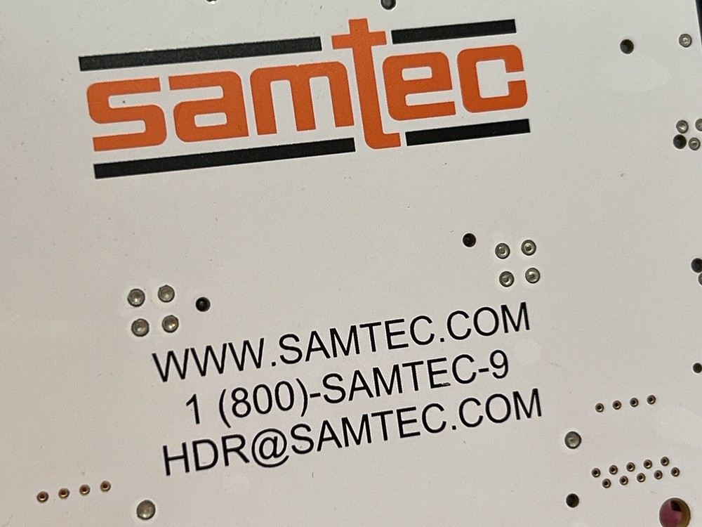 SAMTEC Eye Speed Firefly PCIExpress Razor Beam Searray BOARD