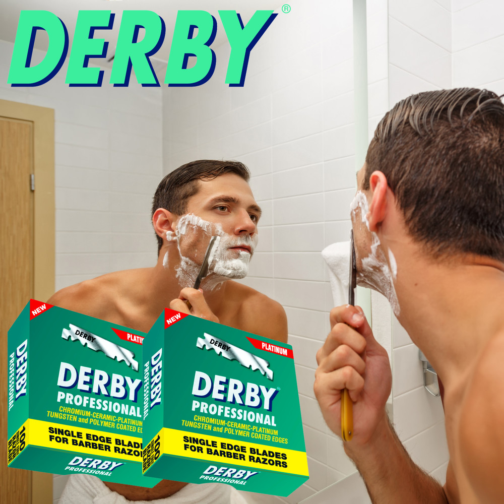 1000 Derby Professional Single Edge Razor Blades