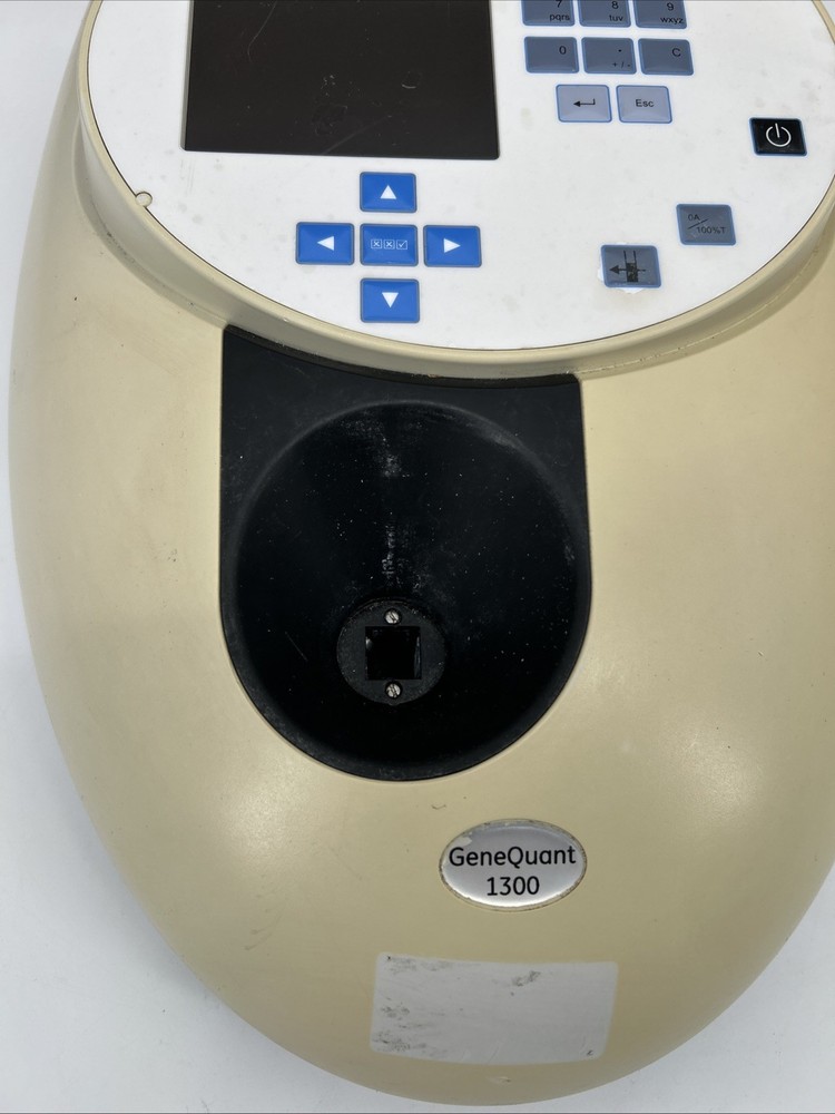 GE GeneQuant 1300 Spectrophotometer UNTESTED NO CORDS