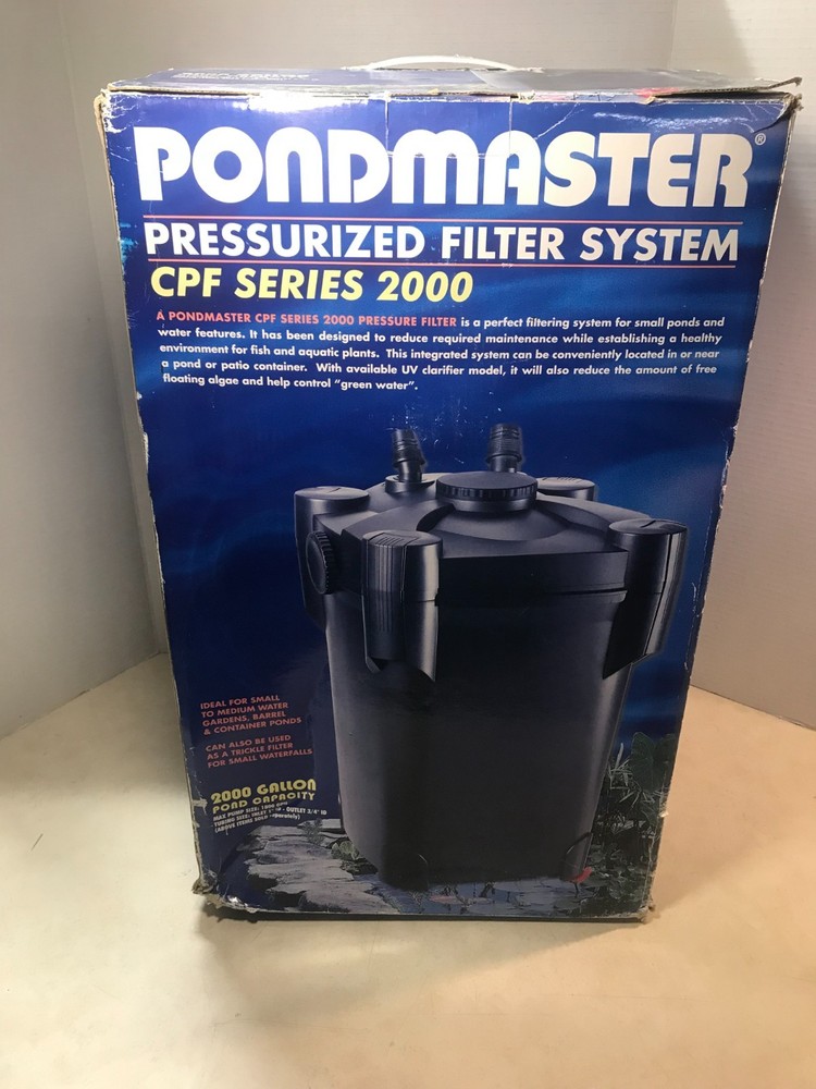 PondMaster Pressurized Filter System CPF 2000