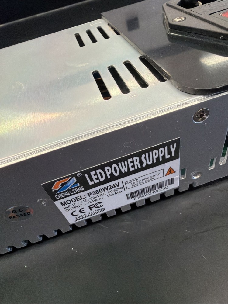 3D Printer Power Supply Model P360W24V Working Pull From Ender 3