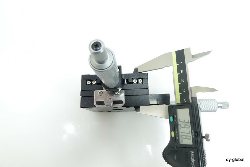 Manual XY Axis Stage 80X80 stroke +/- 13mm Optical Vision Precise positioner #5