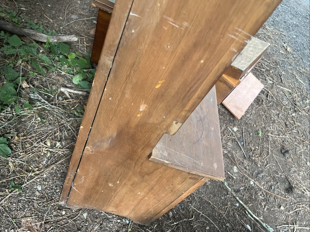 Antique Kitchenette Heart Windows