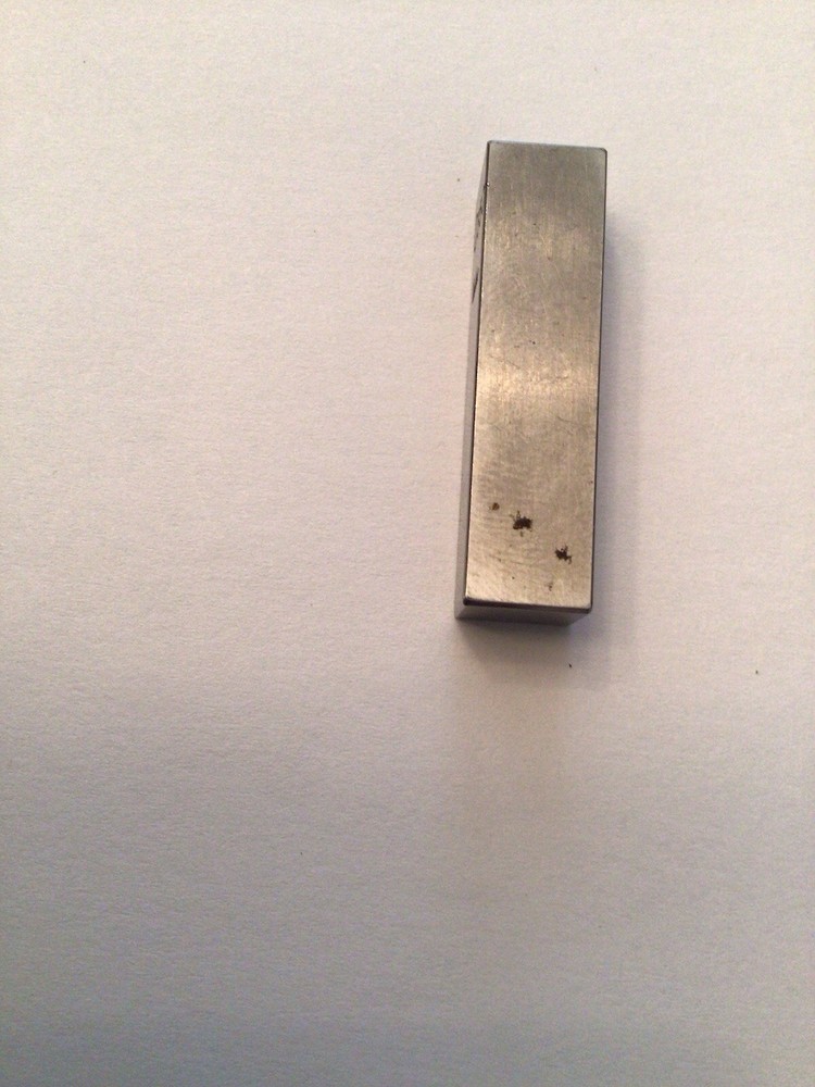 .350” Webber Gauge Block Steel Rectangular